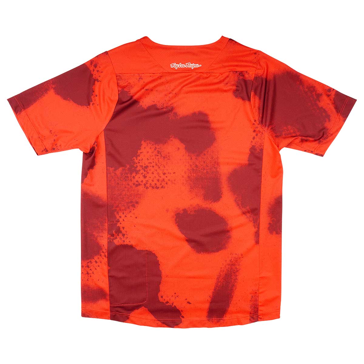 Troy Lee Designs Skyline Short Sleeve Jersey Kids' in Flared Fiery Red